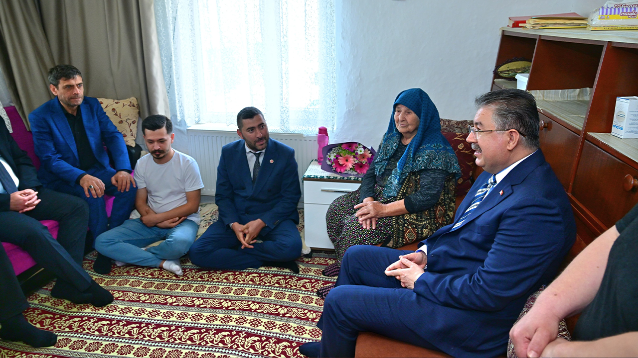 Vali Yılmaz Hane Ziyaretlerine Devam Ediyor