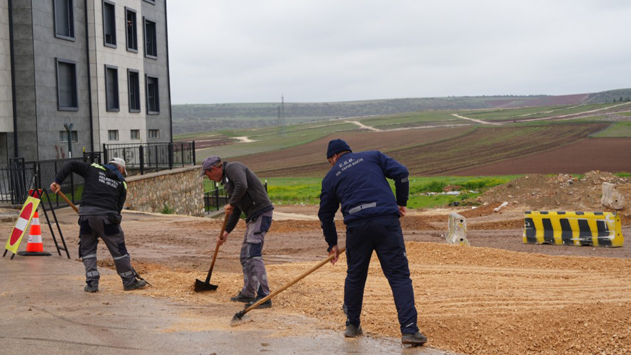 Yol Yapım Çalışmalarında Sona Gelindi