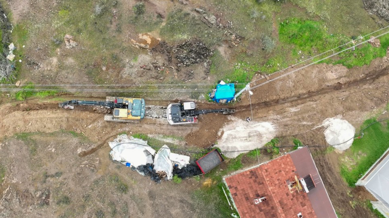 15 Bin Metreyi Aşan İçme Suyu Ve Kanalizasyon Hattı Hizmete Alindi