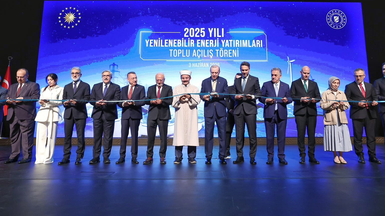 2025 Yılı Yenilenebilir Enerji Yatırımları Toplu Açılış Töreni