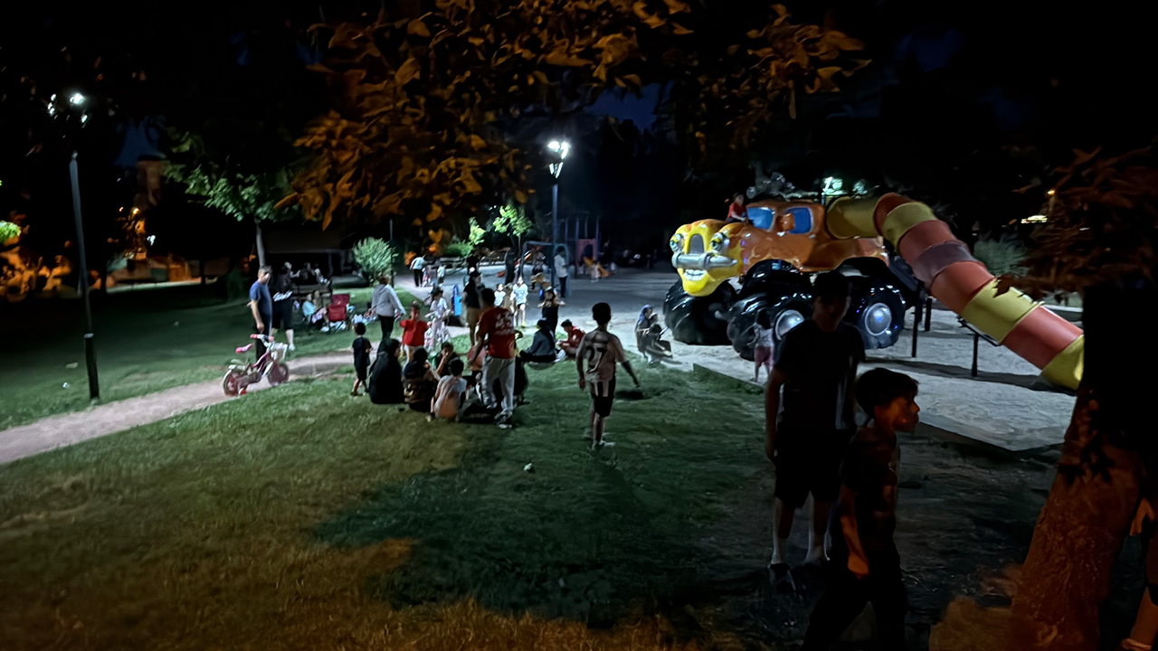Çocuk Parkına Metreler Kala Durabildi
