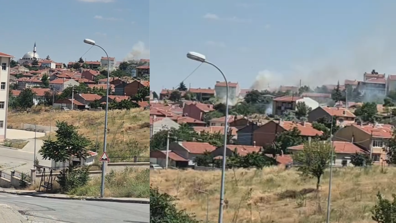 Eskişehir’de Mahalle Arasında Yükselen Dumanlar Sonrası Ekipler Harekete Geçti!