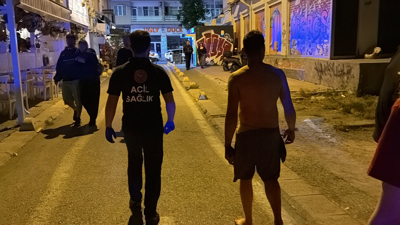 Kavga Sonrası Polis Ve Sağlık Ekipleri Olay Yerine Sevk Edildi
