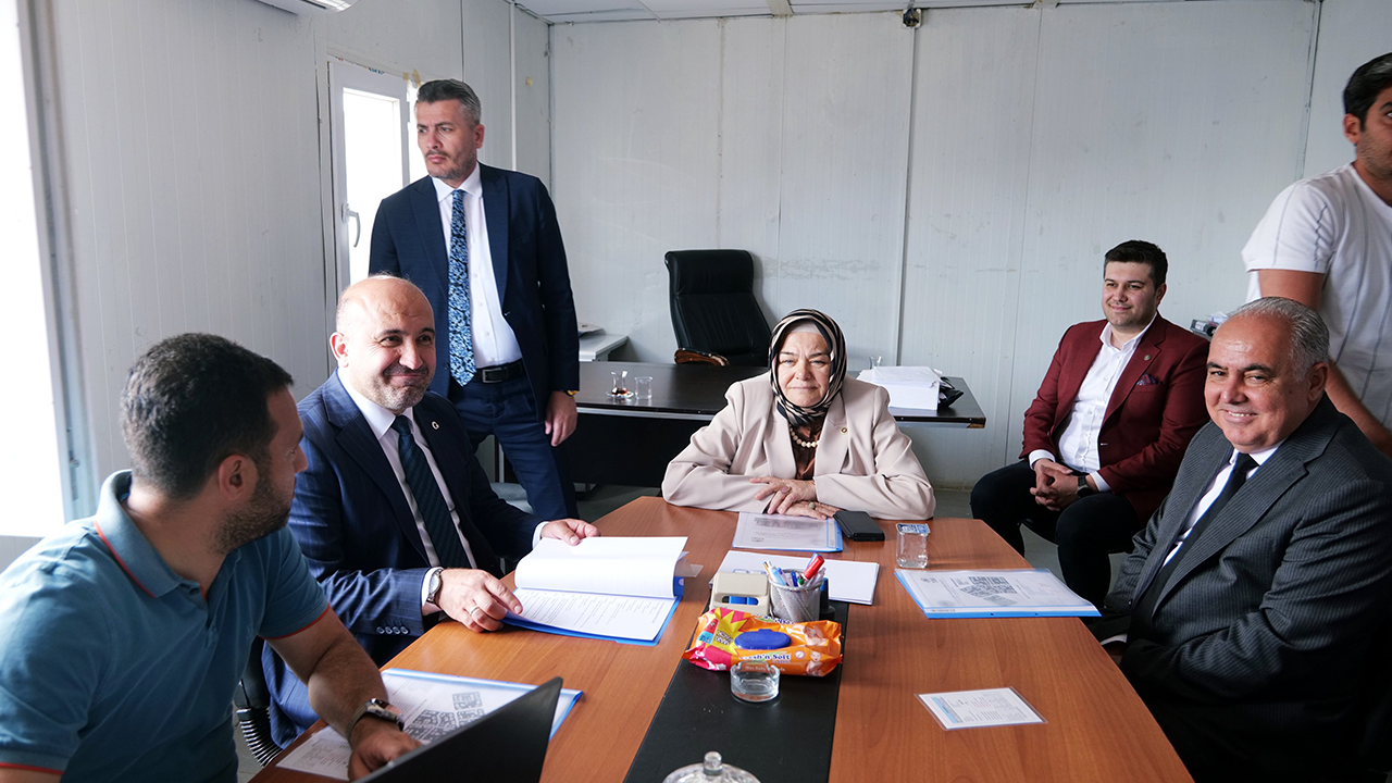 Milletvekili Gürcan Proje Hakkında Bilgi Aldı