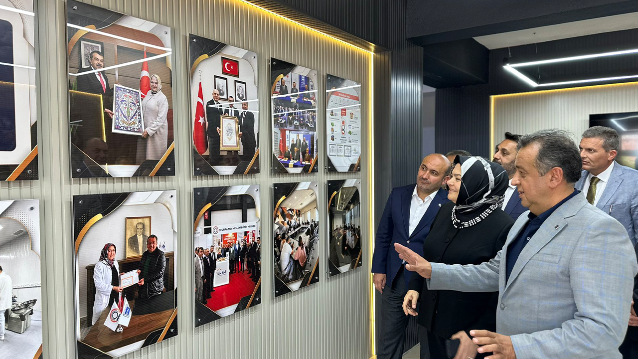 Mi̇lletveki̇li̇ Gürcan'dan Omem'e Zi̇yaret