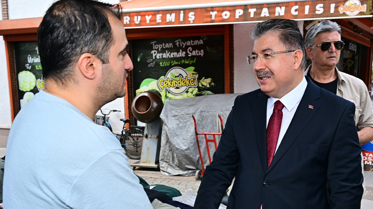 Vali erdinç Yılmaz Esnaf Ve Vatandaşlarla Bir Araya Geldi