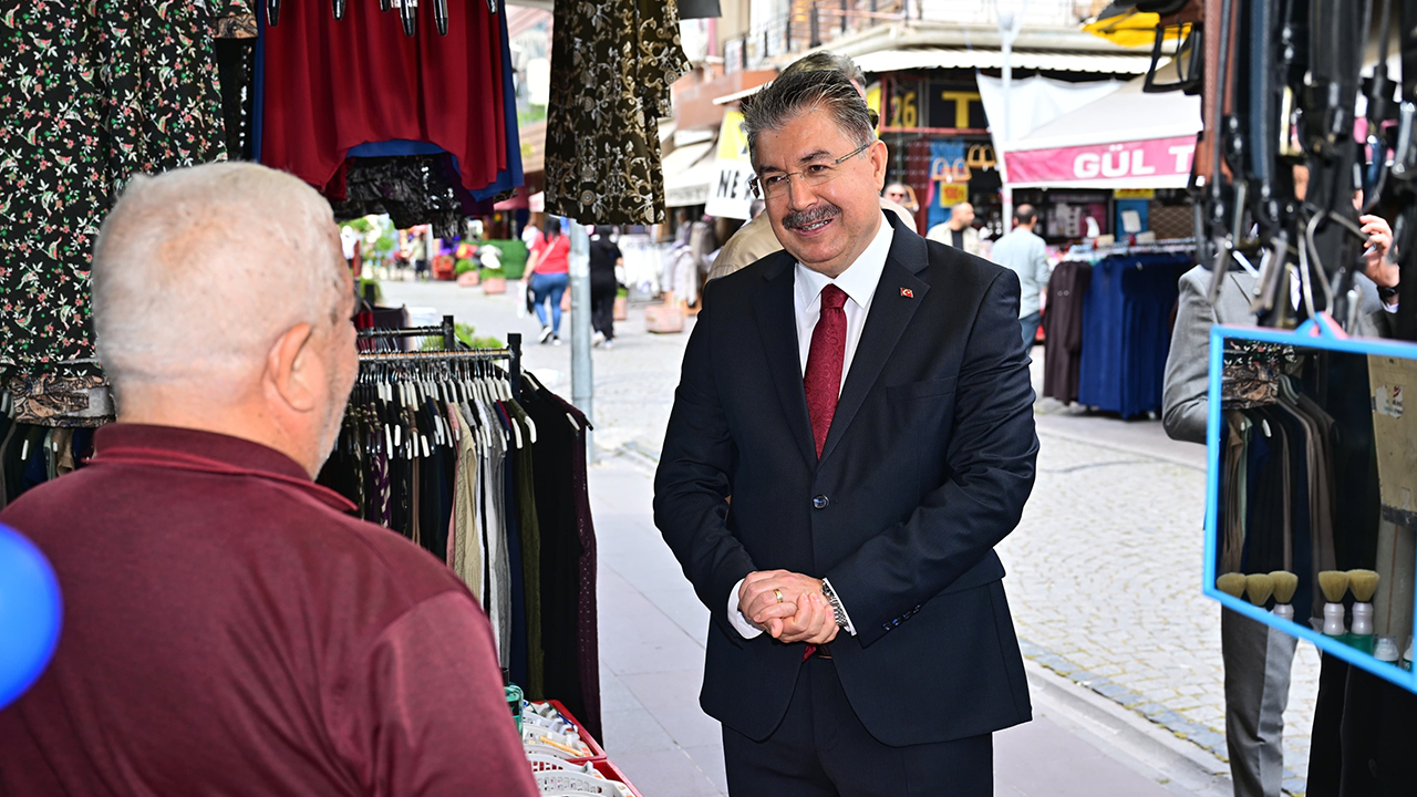 Vali erdinç Yılmaz Esnaf Ziyaretlerine Devam Ediyor