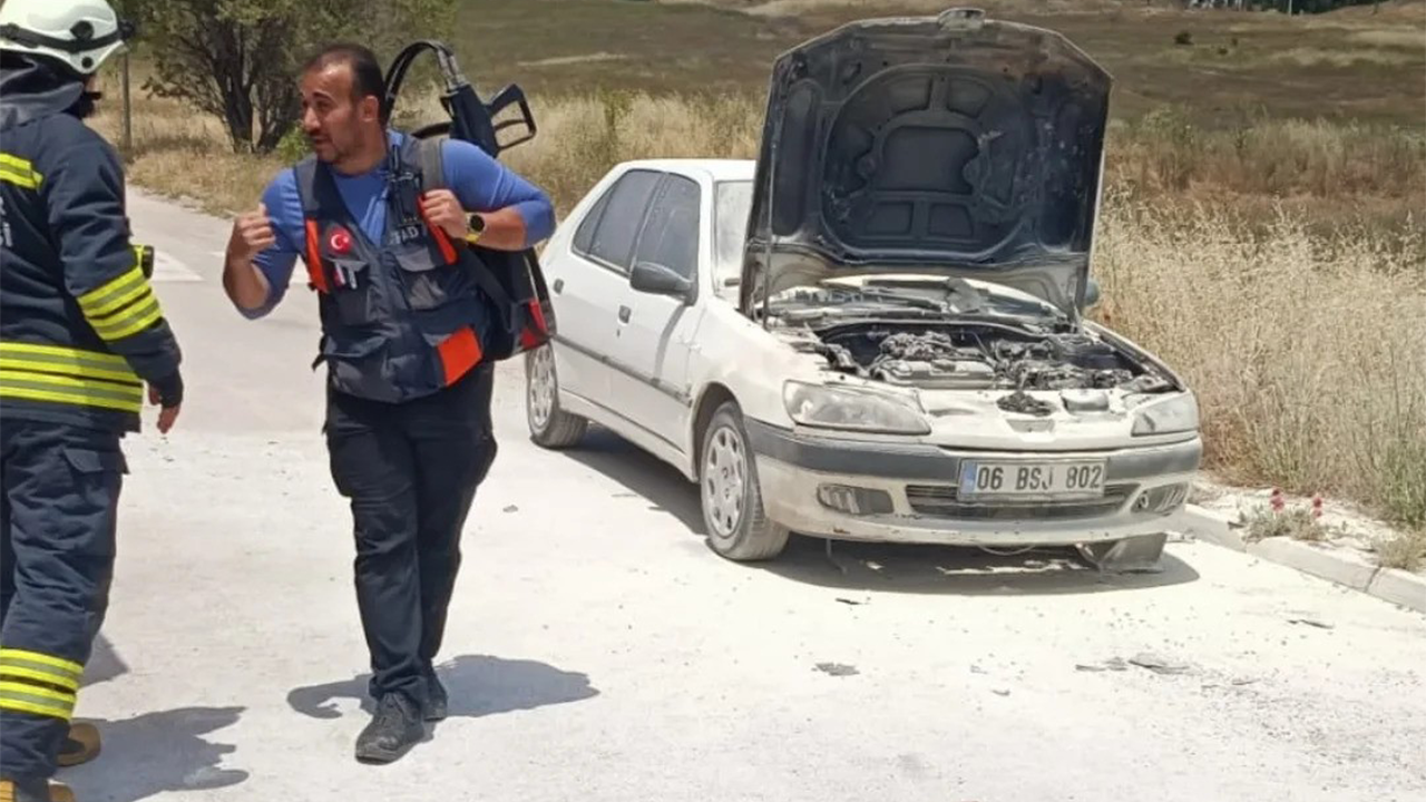 Yangın Çevreye Sıçramadan Kontrol Edildi