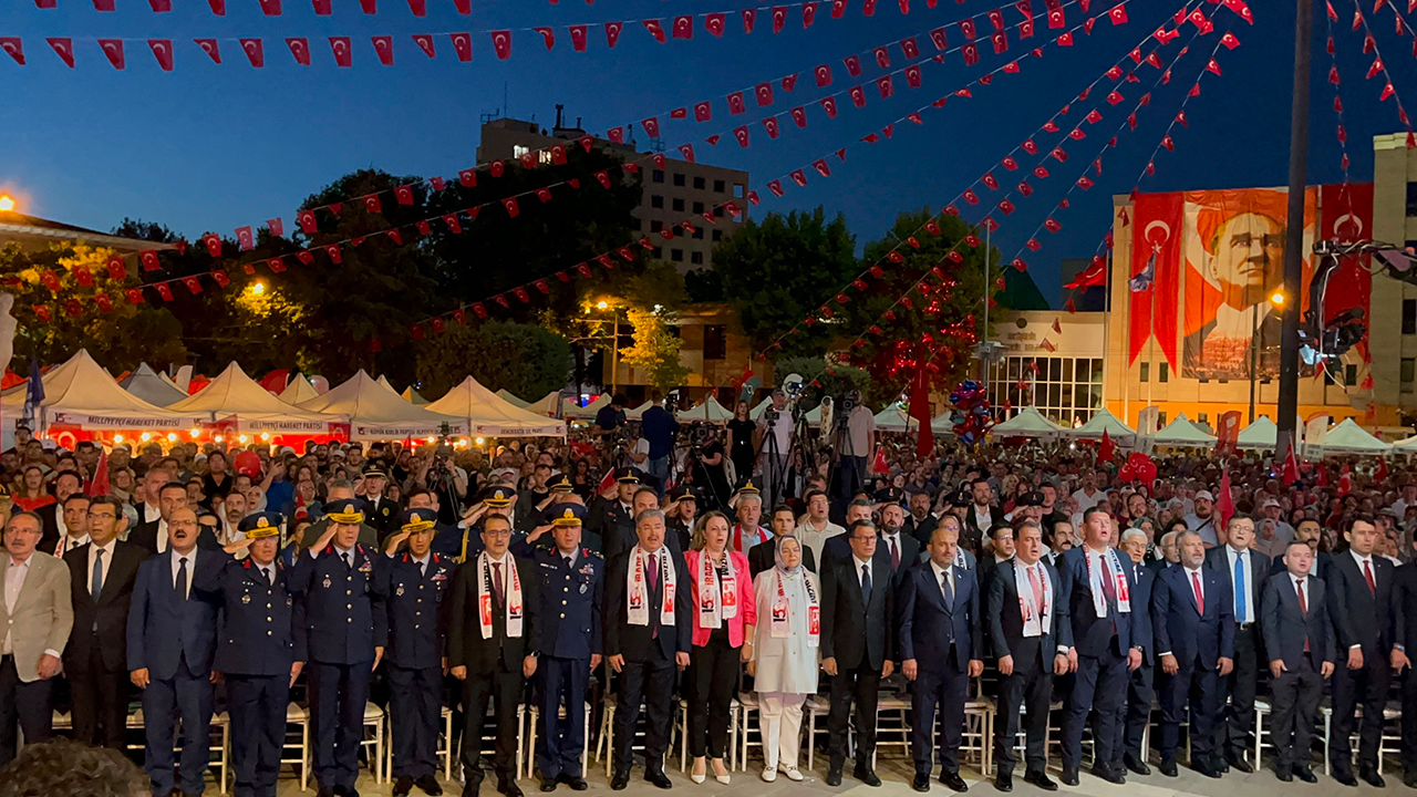 10'Uncu Yıl Dönümünde 15 Temmuz Ruhu Yaşatıldı