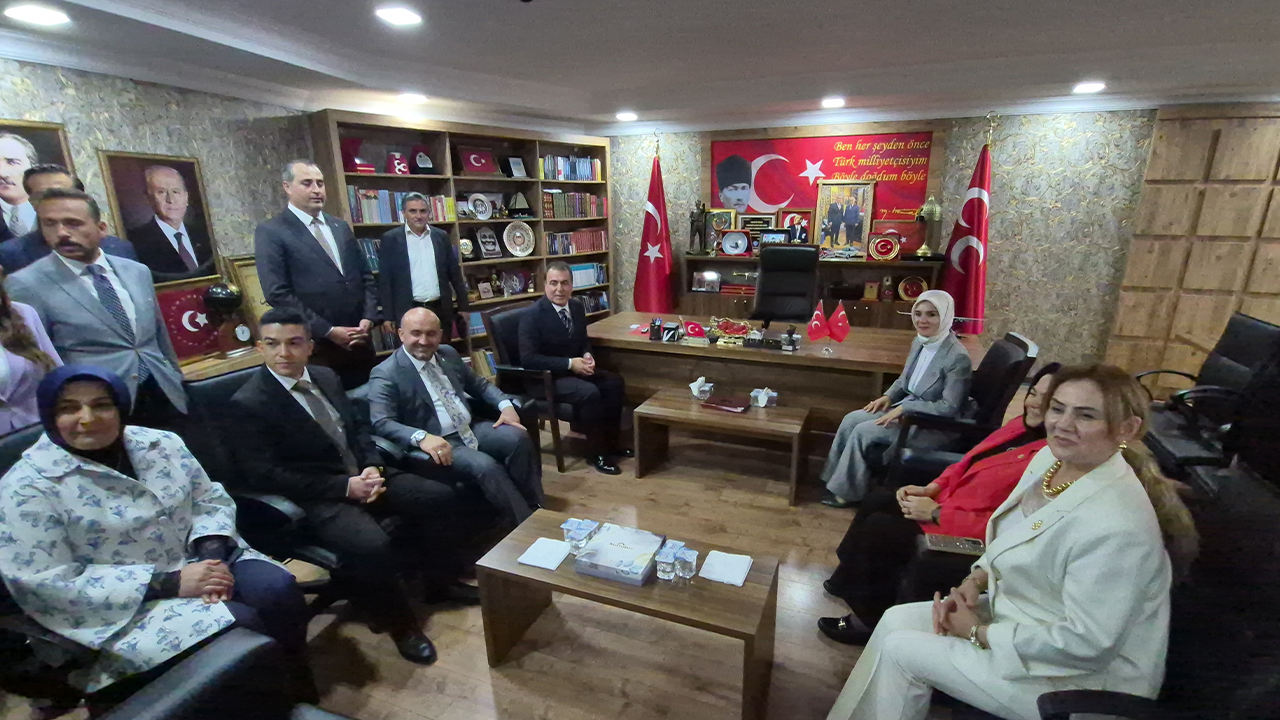 Bakan Göktaş'tan Mhp Eskişehir Il Başkanlığına Ziyaret