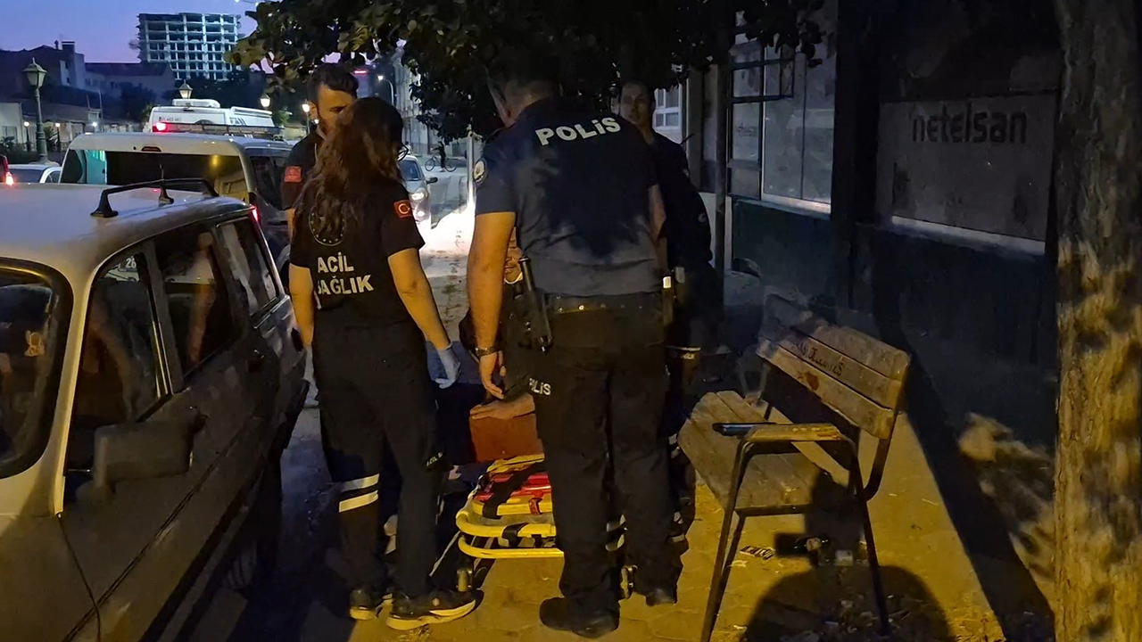 Baygın Ve Yaralı Şahsı Ekiplere Zorluk Çıkardı