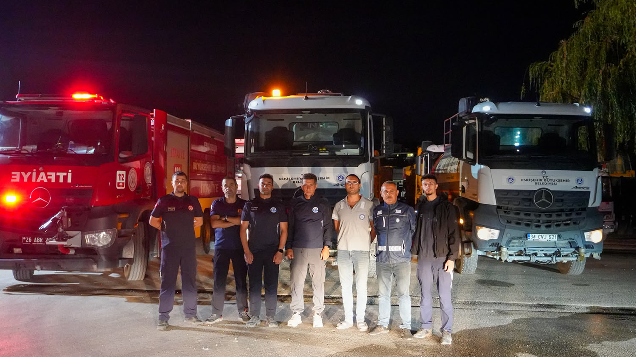 Ekipler Aydın Çine'deki Yangın Için Yola Çıktı