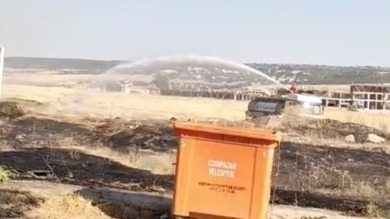 Ekipler Yangına Müdahalede Bulundu