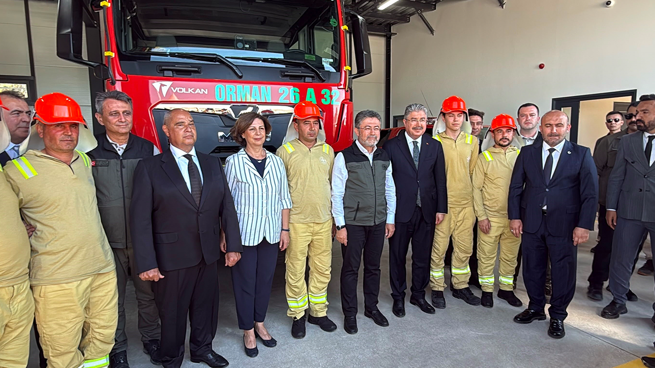 Eskişehir’de Orman Yangınlarına İlk Müdahale Ekip Binası Hizmete Açıldı!