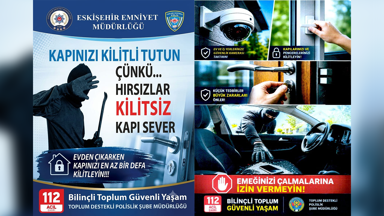 Kapınızı Kilitli Tutun Çünkü Hırsızlar Kilitsiz Kapı Sever