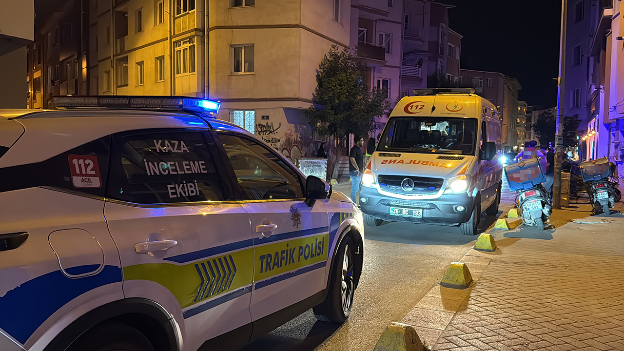 Motosiklet Ile Otomobil Çarpıştı