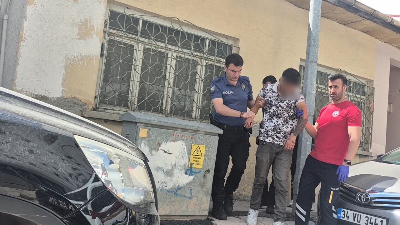 Müdahale Edilen Genç Hastaneye Kaldırıldı
