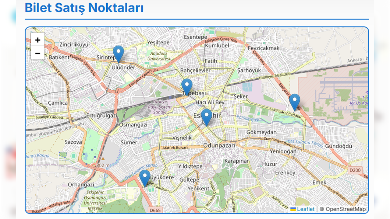 Otobes26 Bilet Satış Noktaları