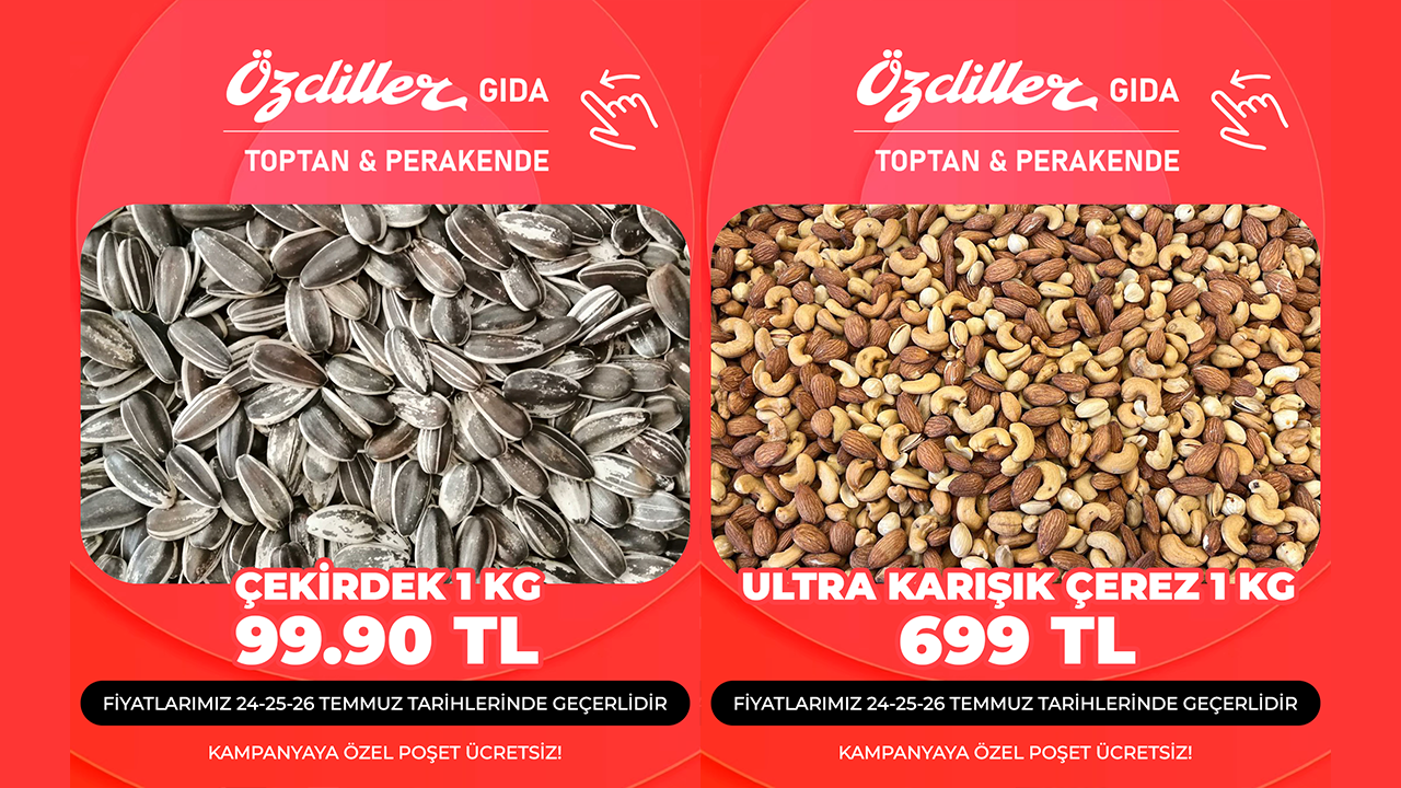 Özdiller Gıda Kuruyemiş Fiyatları
