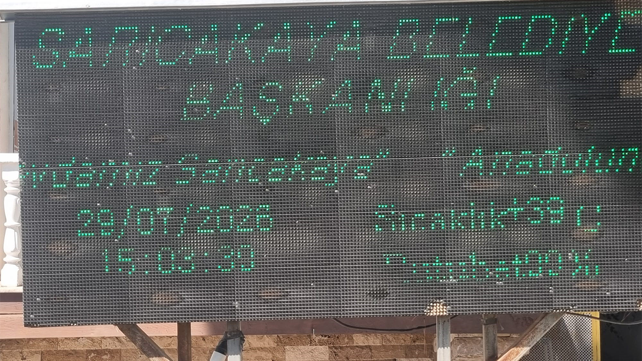 Sarıcakaya'da Termometreler 39 Dereceyi Gösterdi