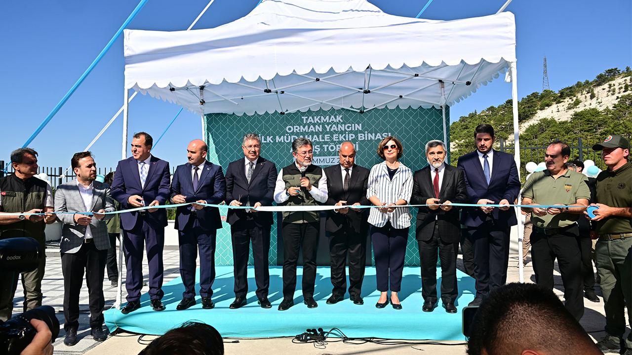 Takmak Orman Yangını Ilk Müdahale Ekip Binası Açılış Töreni