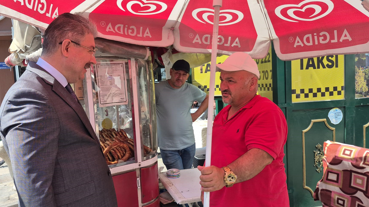 Vali erdinç Yılmaz Esnaf Ve Vatandaşlarla buluştu