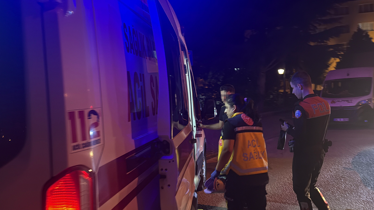Yaralanan Motosiklet Sürücüsü Hataneye Kaldırıldı