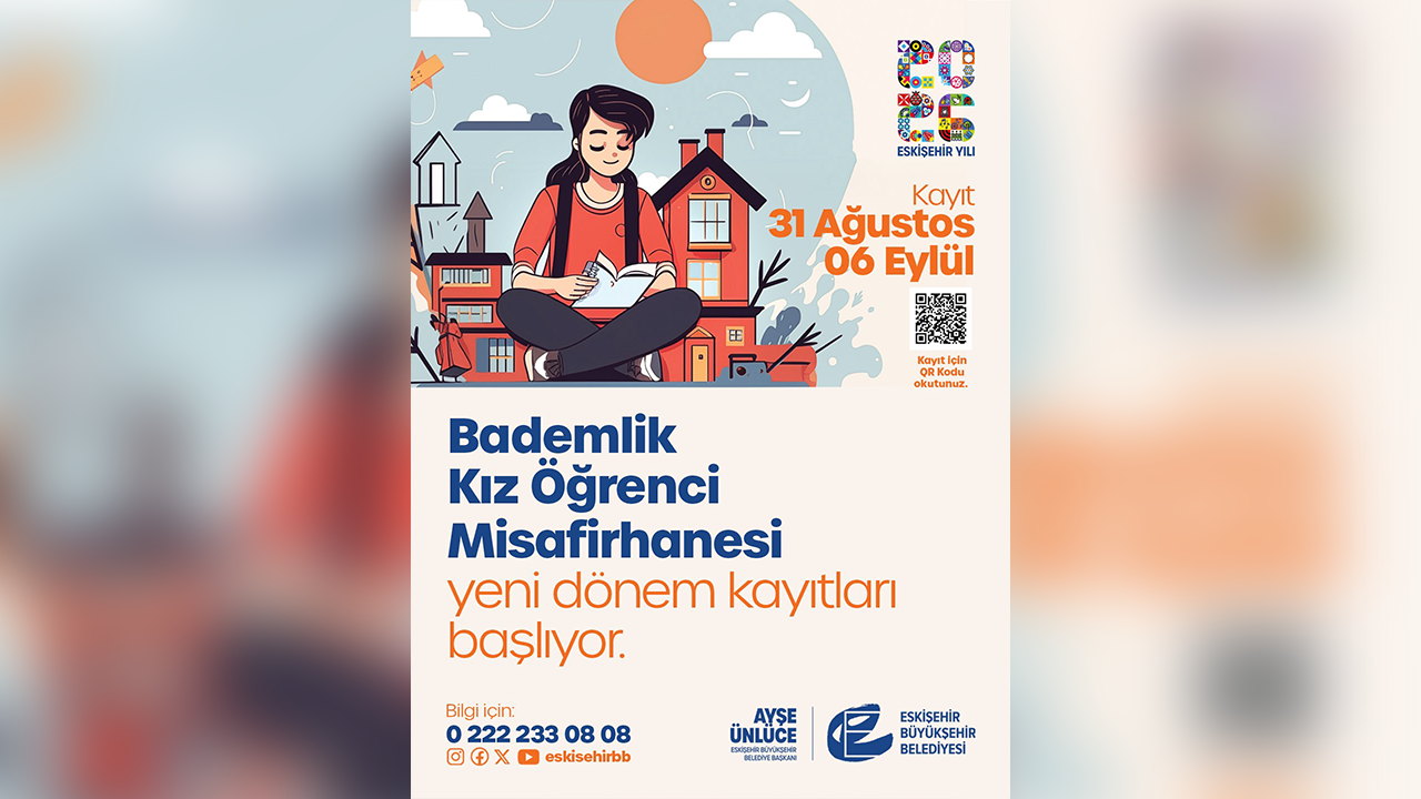 Bademlik Kız Öğrenci Misafirhanesi Kayıt Dönemi Başlıyor