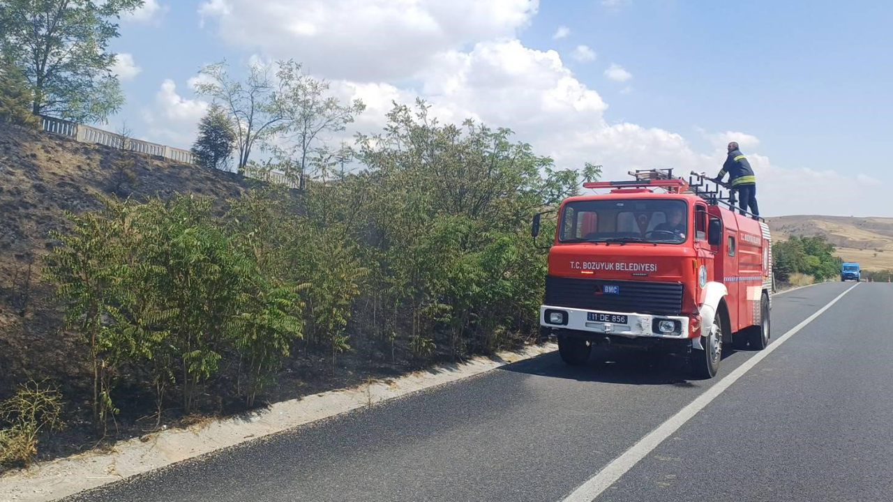 Bozüyük Eskişehir Kara Yolu Kenarındaki Alan Küle Döndü