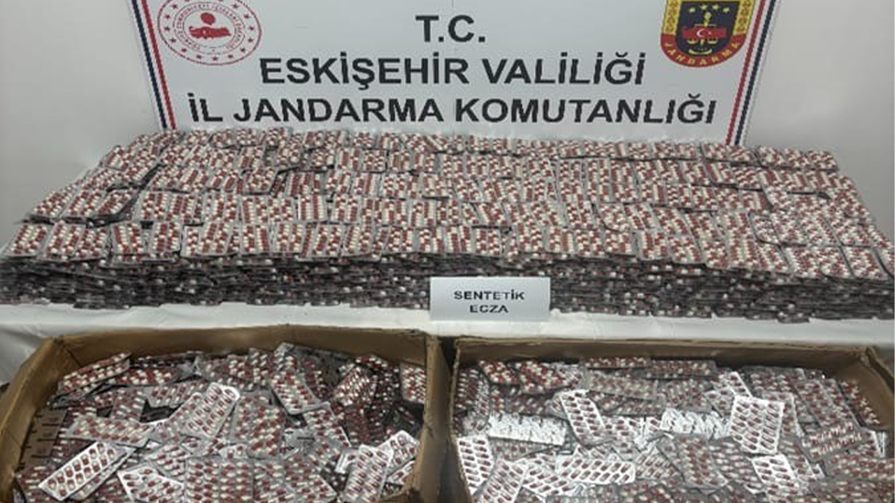 Ele Geçirilen Sentetik Ecza Hapları