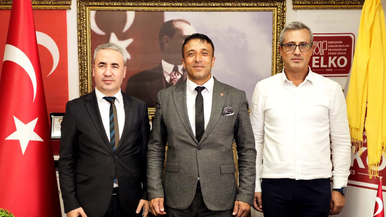 Eskişehir İşkur İl Müdürü Fatih Acar’dan Elko Başkanı Arnik'e Ziyaret
