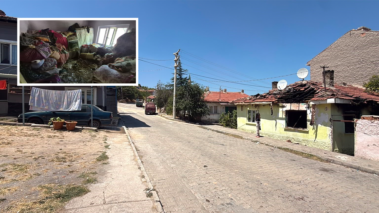 Eskişehir’de Kan Donduran İddia! Önce 2 Kişiyi Silahla Vurdu Sonra Evi Kundakladı!