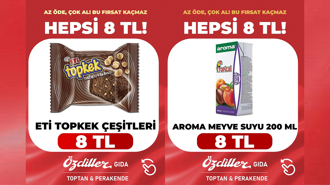 Eti Topkek Çeşitleri Aroma Meyve Suyu