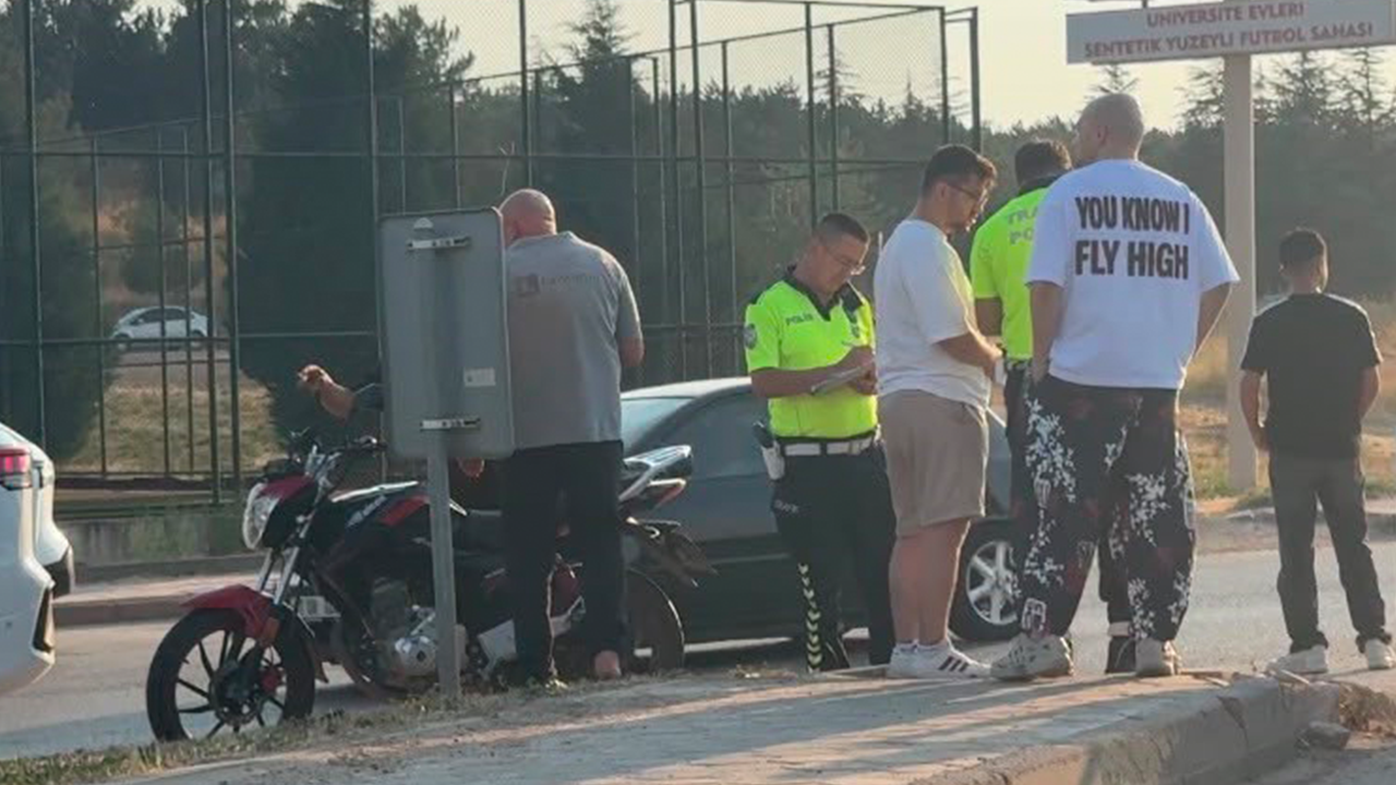 Kazada 1 Kişi Yaralanarak Hastaneye Kaldırıldı