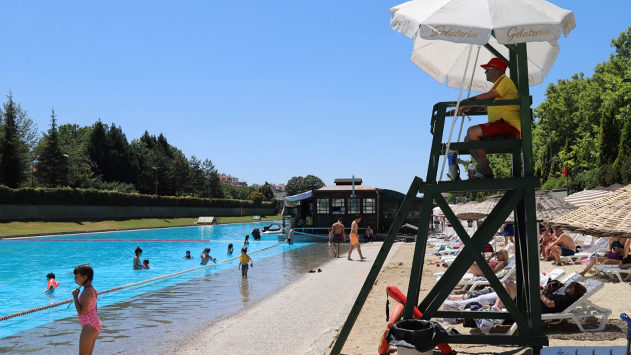 Kentpark Plajı Sezonu Açtı