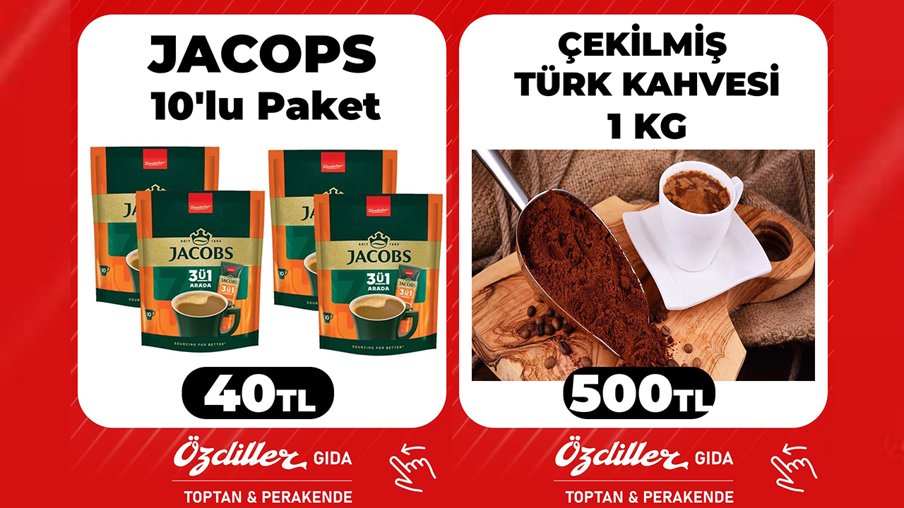 Özdiller Market Kahve Çeşitleri