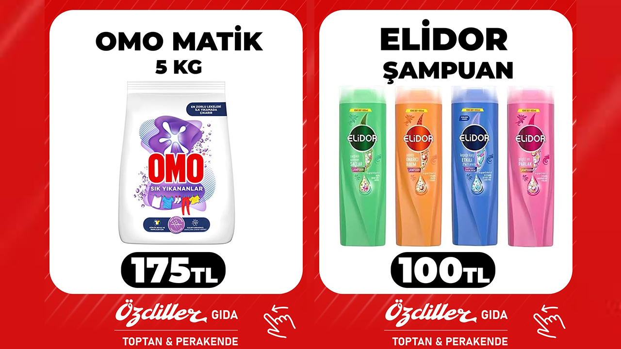 Özdiller Market Omo Matik Elidor Şampuan