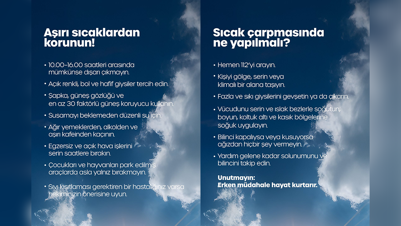 Sıcak Çarpmasında Ne Yapılmalı