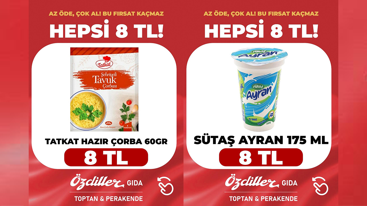 Tatkat Hazır Çorba Sütaş Ayran
