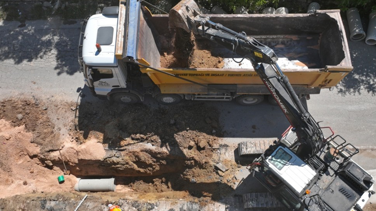 Yağmur Suyu Altyapi Çalişmasi Tamamlandı