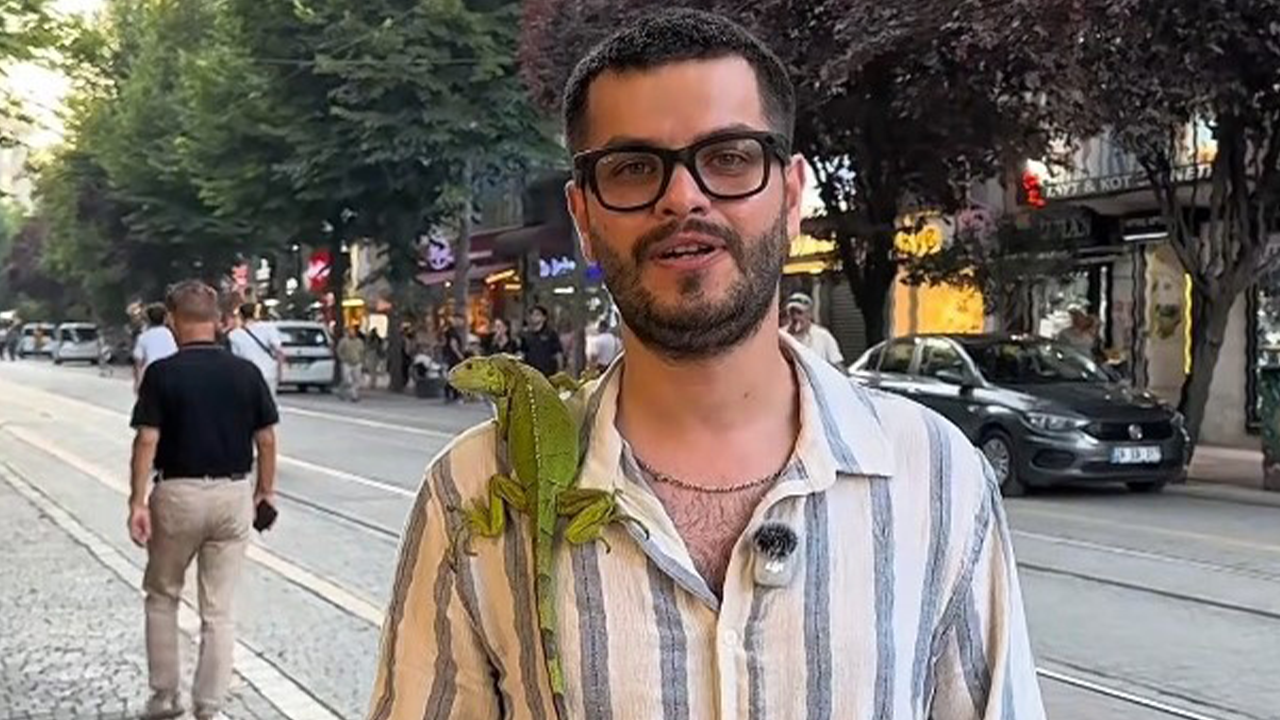 Yasin Yılmaz Ve Iguanası