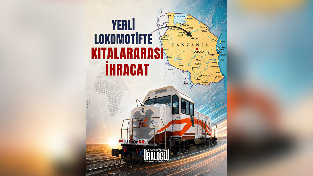 Yerli Lokomotifte Kıtalararası Ihracat