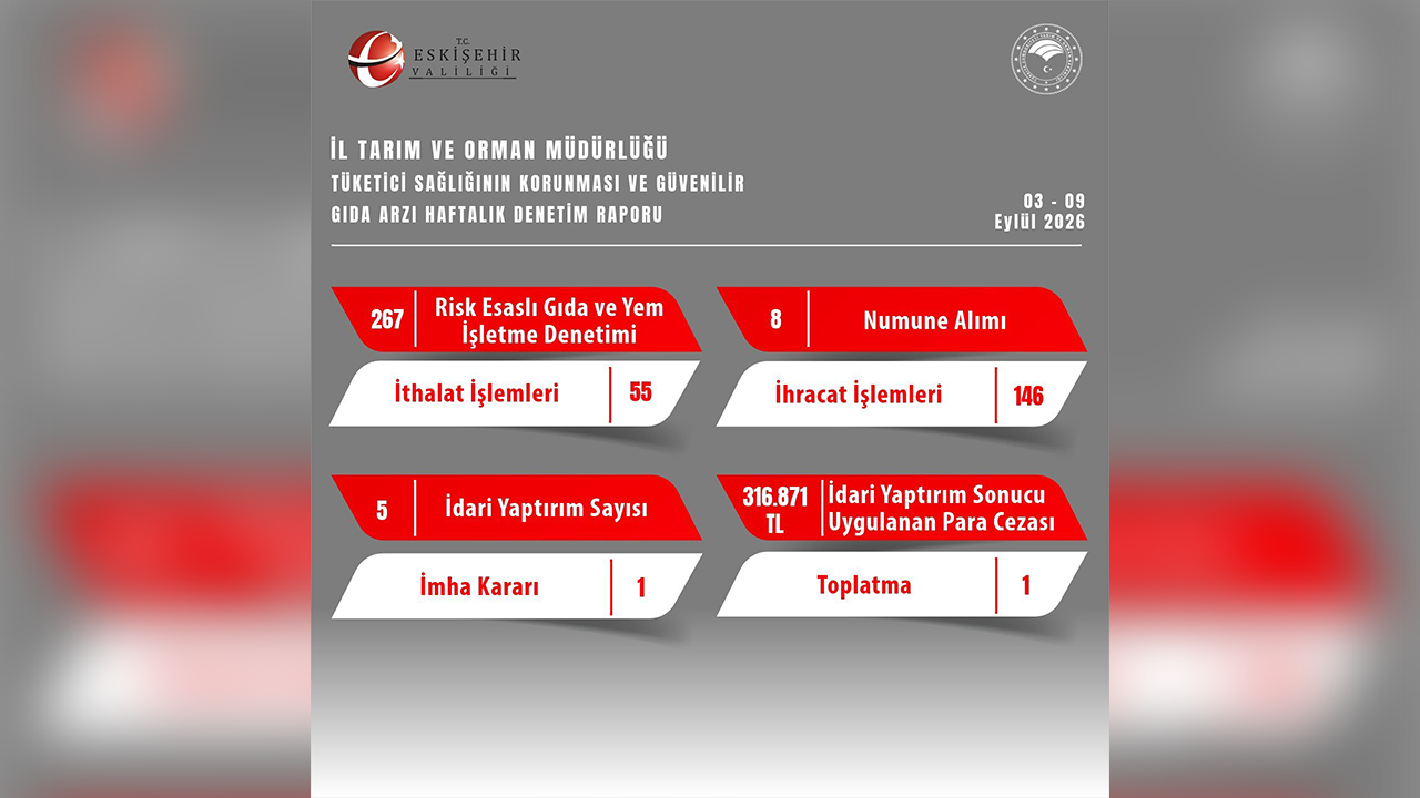 3 9 Eylül Denetim Raporu