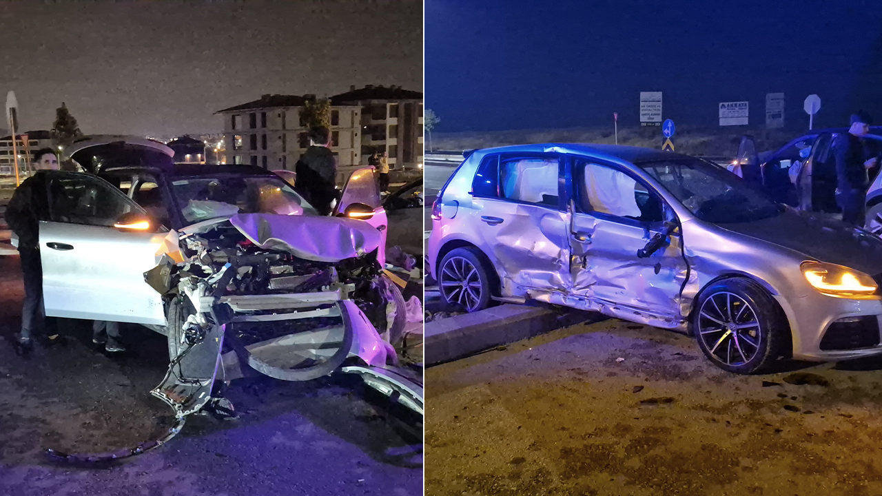 Araçlardan Biri Kullanılamaz Hale Geldi