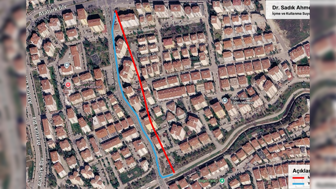 Bir Şerit Bir Ay Trafiğe Kapatılacak