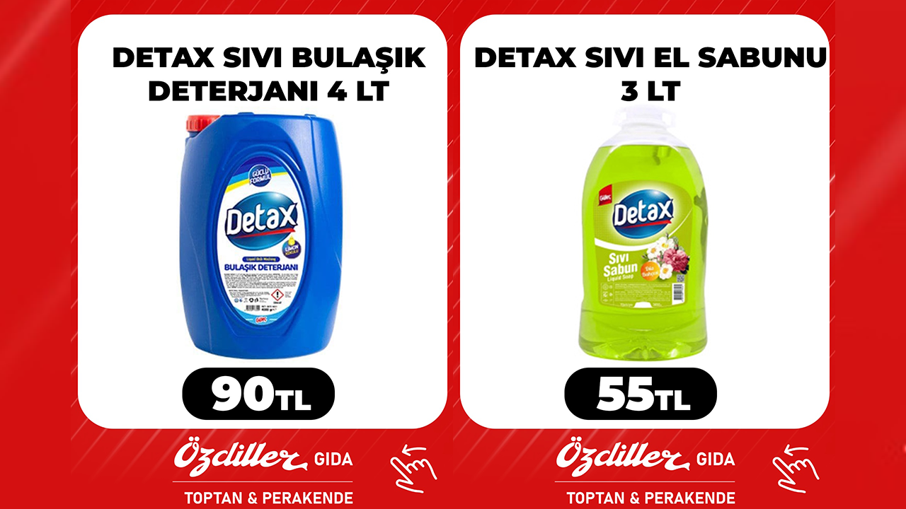 Detax Deterjan Ve Sıvı Sabun