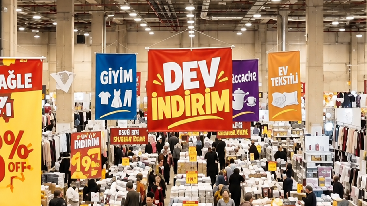 Eskişehir'de Dev Indirim Pazarı Açılıyor