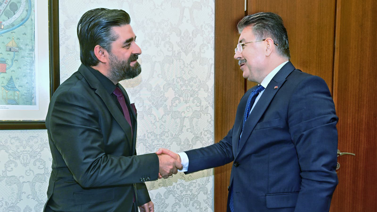 Eskisehirhaber.com Imtiyaz Sahibi Gültekin'den Vali Yılmaz'a Ziyaret