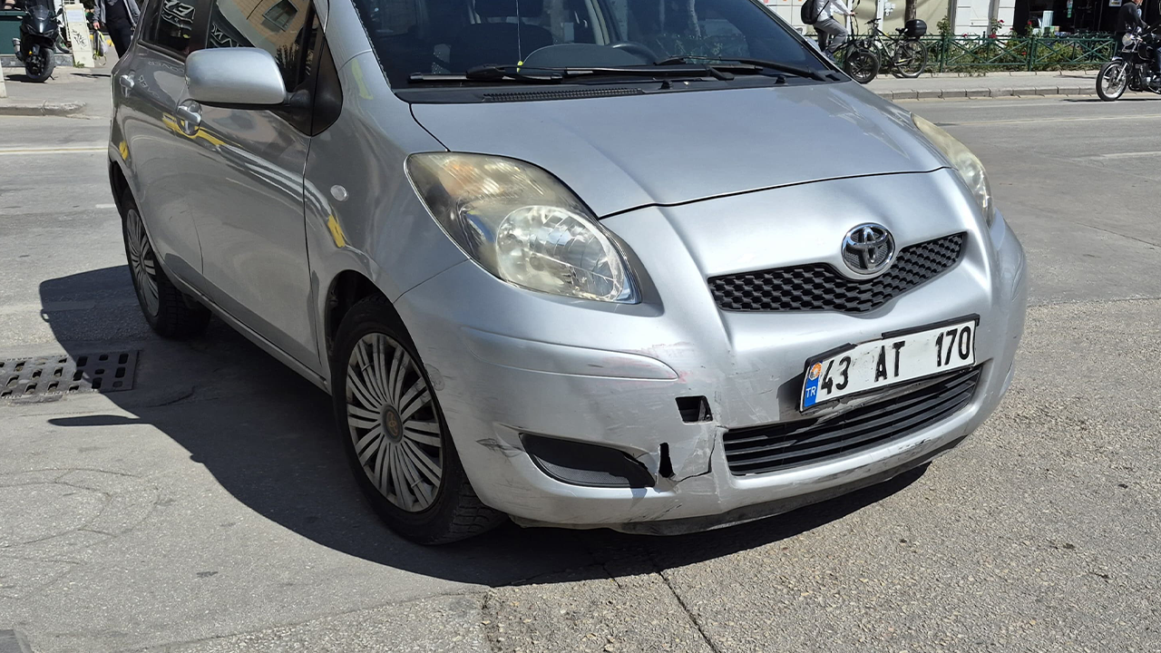 Kaza Nedeniyle Otomobilde De Hasar Oluştu