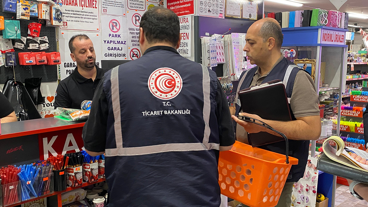 Kırtasiyelerde Fiyat Ve Kalite Denetimi Yapıldı